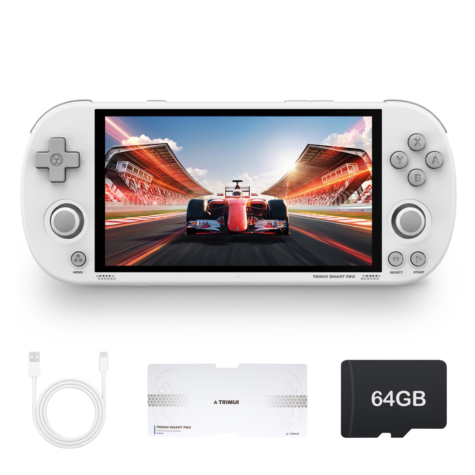 Amazon.co.jp: Trimui Smart Pro レトロ ハンドヘルドゲームコンソール 