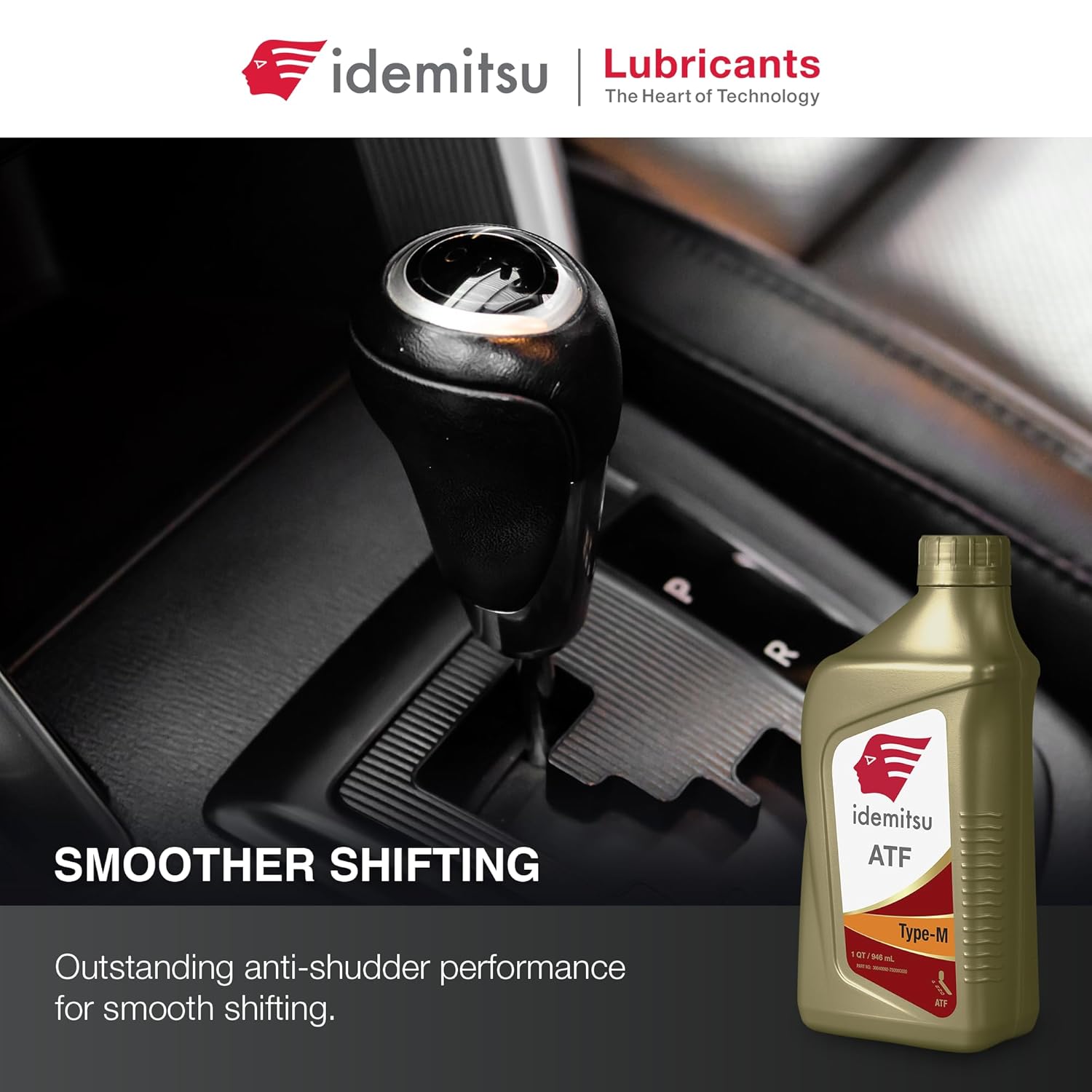 Idemitsu Automatic Transmission Fluid, 2pk - 1qt ATF Transmission Oil, Auto Transmission Fluid, Compatible with Mazda