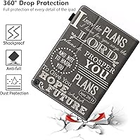 Vista 5 de Funda para tableta Yaxa Kindle Fire HD 8/Fire HD 8 Plus (12ª/10ª generación, versión 2022/2020) – Funda de piel sintética de alta calidad