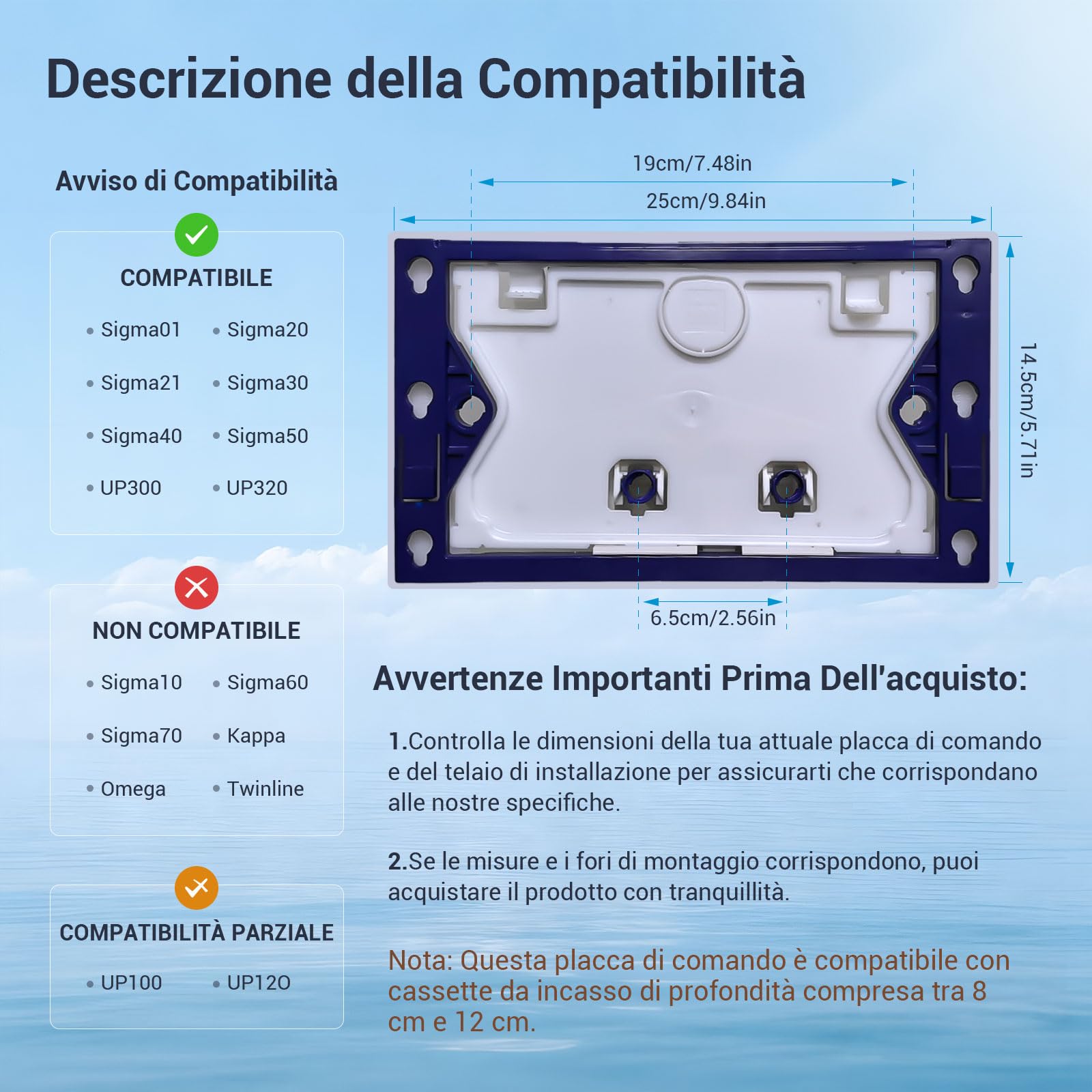 Geberit Telaio Di Fissaggio Per Placca - Supporto Per Wc Sospeso - Foto 9