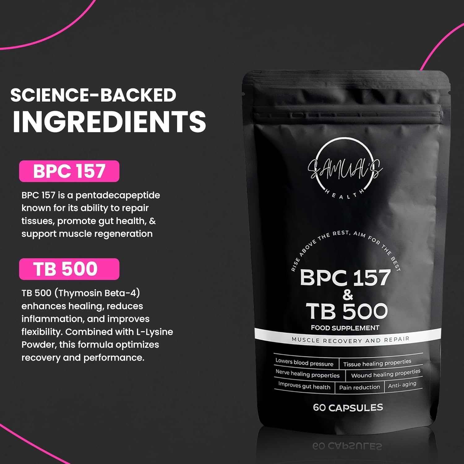 bpc 157 and tb 500 for gut health BPC 157 and TB500 Capsules | 1000mcg - High Levels Maldives