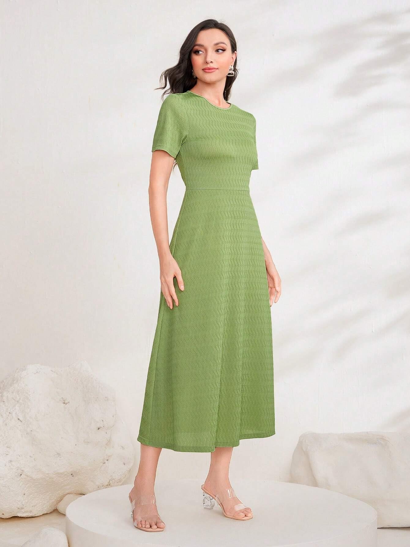 stretch fabric dresses Women's Summer Pattern Stretchy Dresses | Ann Taylor