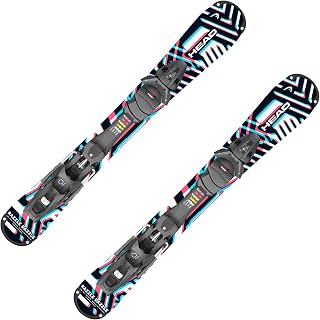 HEAD RazzleDazzle with SP 10 GW Bindings Snowblades, Color: Black/ White, Size: 94 (316994-94)