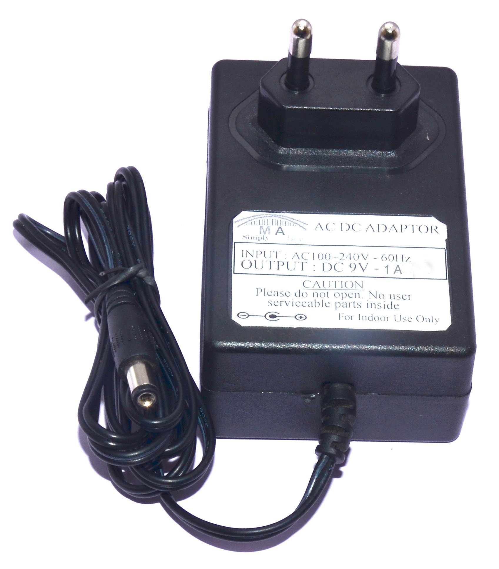 MA DC 9V 1A Power Adaptor 9v 1000ma Charger dc pin Connector for I Ball, Tenda Adsl Modem Router, Modem and Other