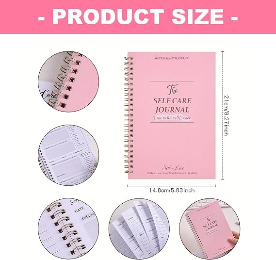 Mindfulness Journal for Daily Reflection & Gratitude to Emotional Wellness and Growth Gratitude Journal Routine Planner