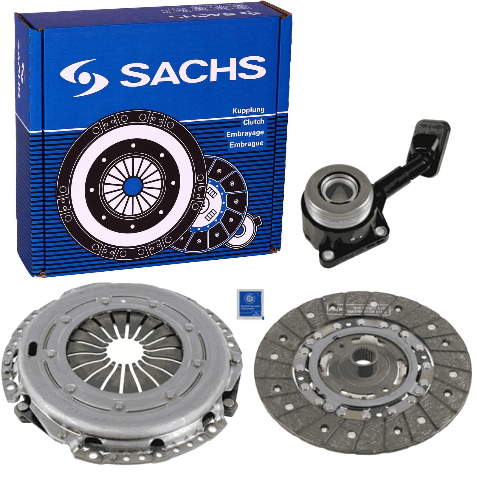 SACHS Clutch Kit 3000 990 328 For SKODA OCTAVIA II Combi 1Z5 2004 to 2013