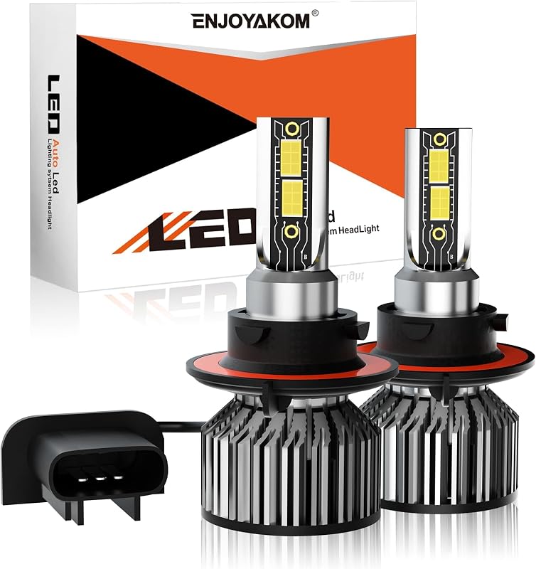 Lâmpadas LED para farol de neblina ENJOYAKOM 9008/H13 6500K para Ford F-150 2004–2014 – 2 unidades