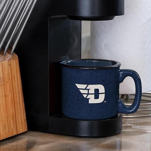 Miniatura 30 de Rico Industries NCAA Utah Utes - Taza de café personalizada de 12 onzas con logotipo grabado con láser profundo, taza de cerámica para acampar con