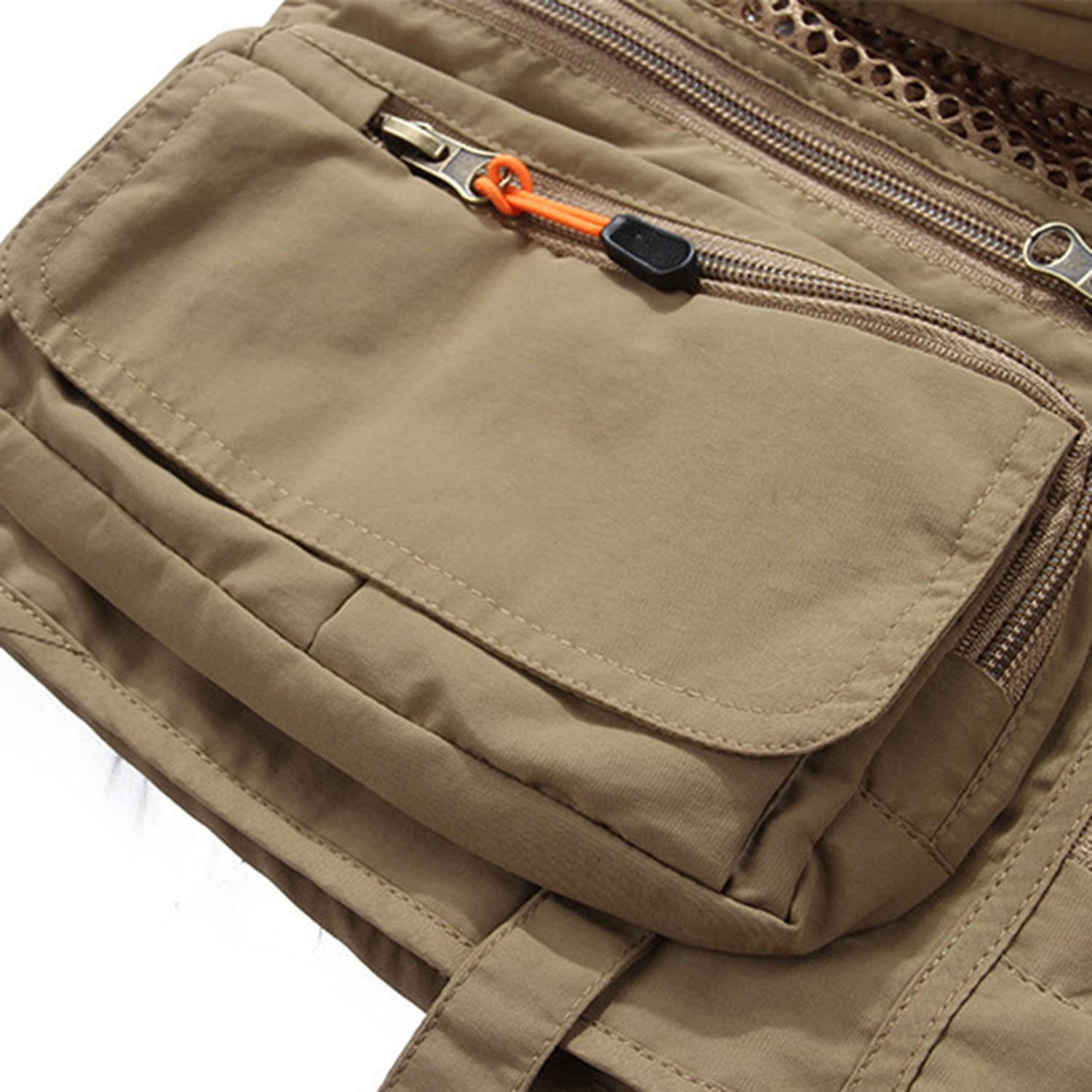 Chaleco para Hombre Chaleco Sin Mangas con Multibolsillos Chaleco Transpirable De Verano Chaleco Casual para Fotografía De Pesca Chaqueta De Viaje para Senderismo Exterior
