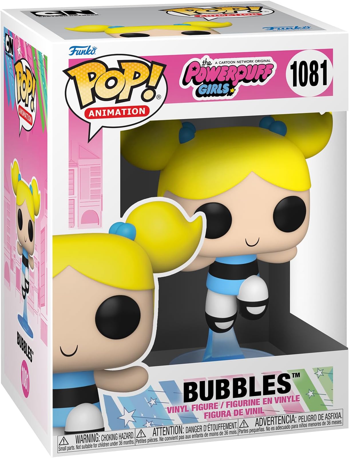 POP Pop! Animation: Powerpuff Girls - Bubbles Multicolor Standard