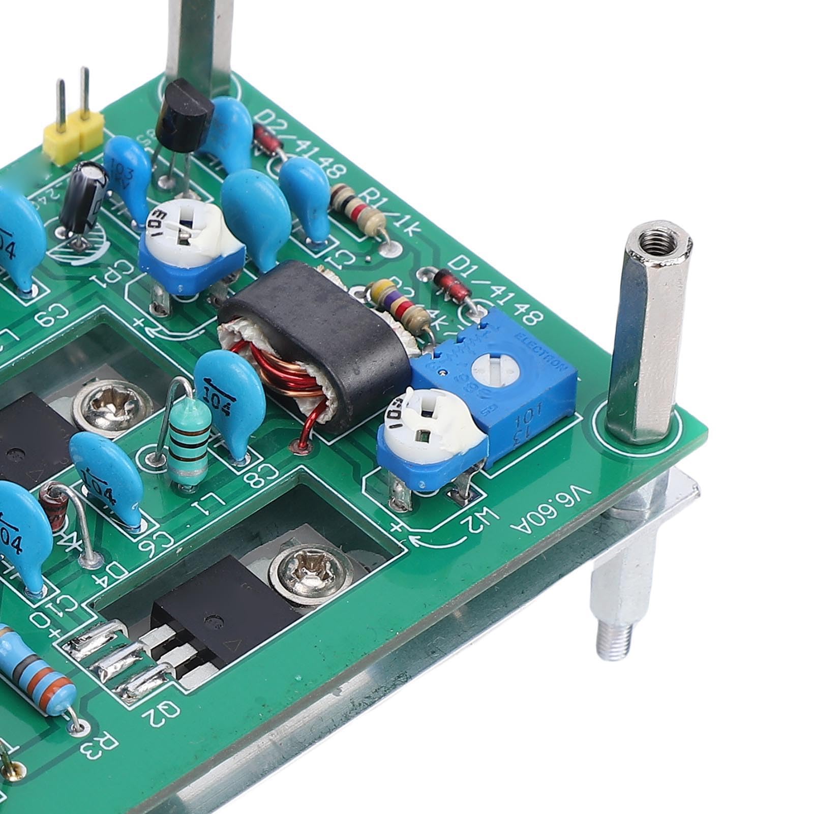 Tonysa 30W HF Lineare Verstärkerplatine 3-28 MHz, HF -Leistungsverstärker für HAM -Radio -QRP -Transceiver, mit Kühlkörper für Kurzwellenkommunikation