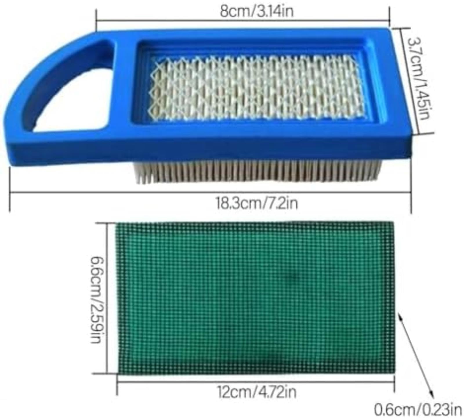Per kit di ricambio dell'aria, per modelli da 8 a 13,5