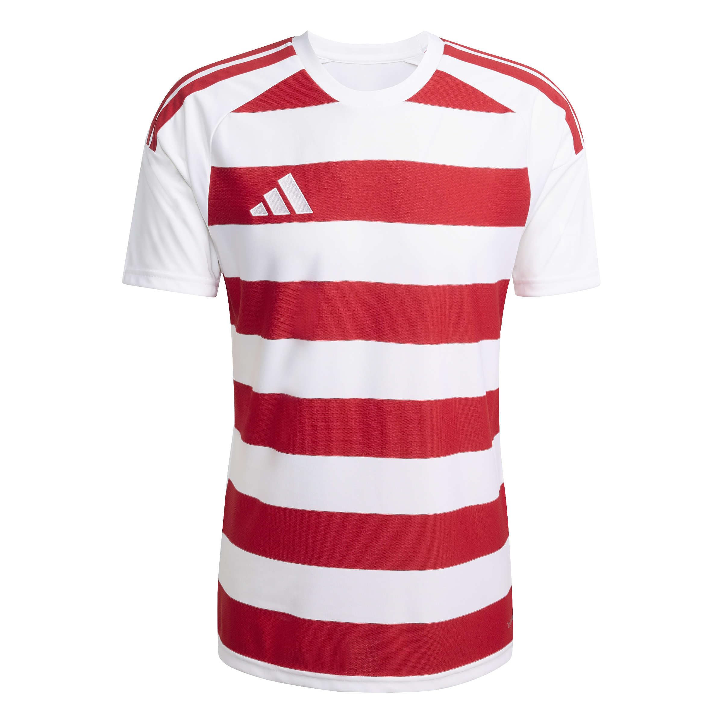 adidas Men's Hooped26 Jersey Shirt, White/Team Power red 2, M