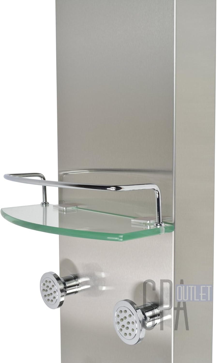Flаѕh Dеаlѕ - 70% оƒƒ Blue Ocean 57” Stainless Steel SPS8801 Thermostatic Shower Panel with Rainfall Shower Head, Body Nozzles, and Handheld Shower Head 🔥 Flаѕh Sаlе Blue Ocean 57” Stainless Steel SPS8801 Thermostatic Shower Panel with Rainfall Shower Head, Body Nozzles, and Handheld Shower Head