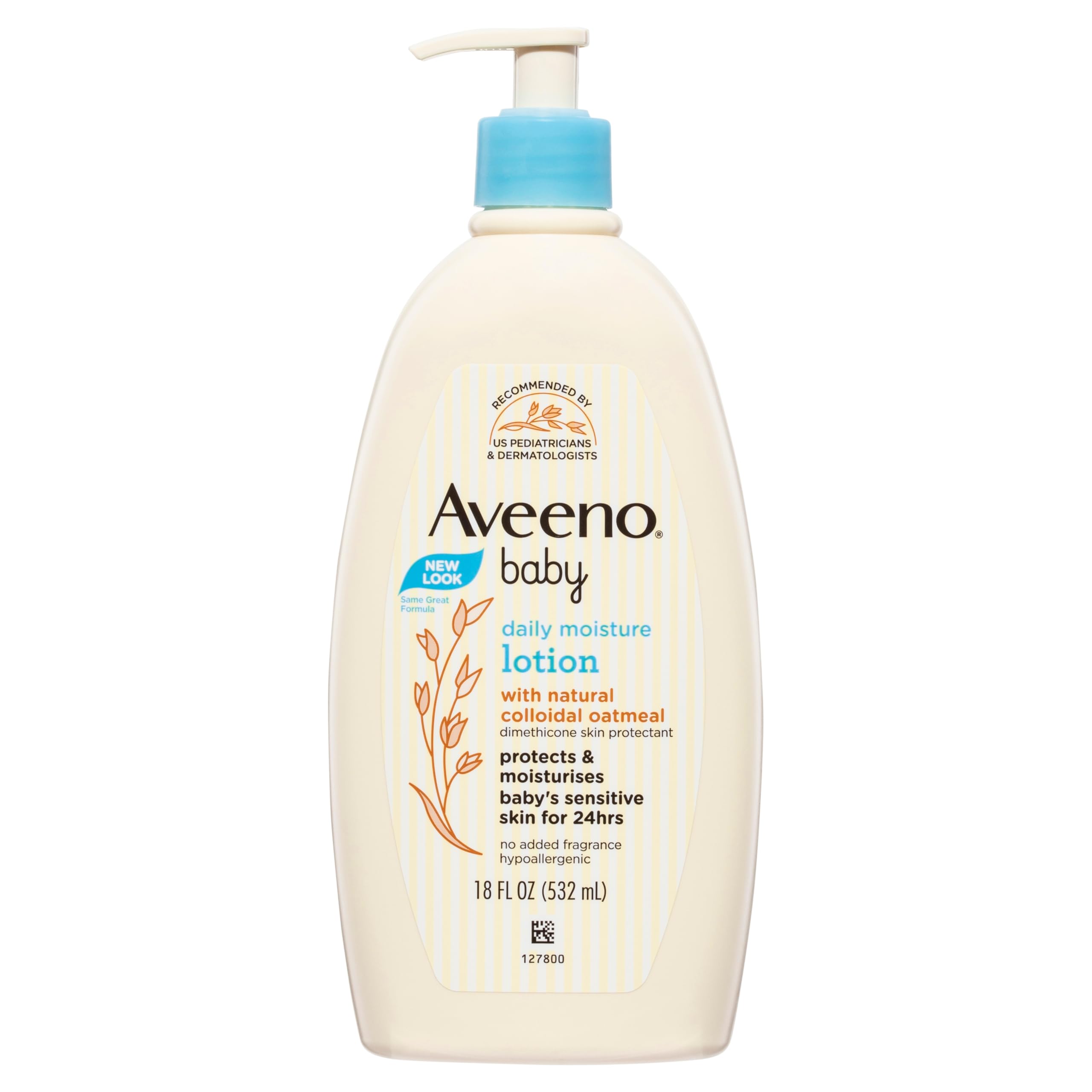 Aveeno Baby Daily Moisturising Fragrance Free Sensitive Moisturising Lotion 532ml