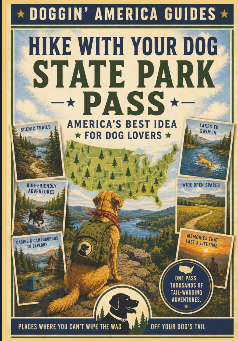 State Park Pass - America's Best idea For Dog Lovers (Doggin' America Guides)