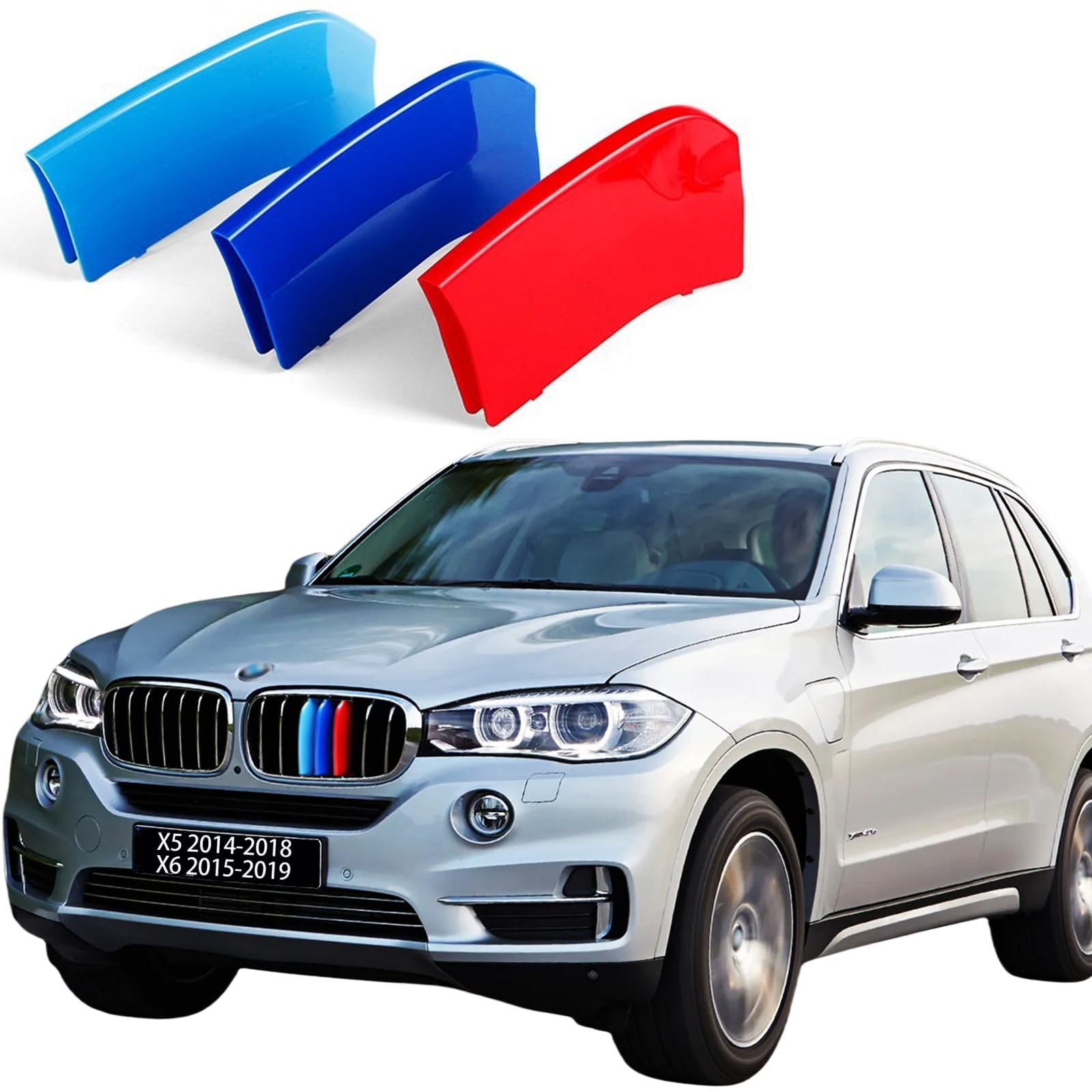 Amazon.com: VaisbyTown Automotive Grill Inserts for BMW X5 F15