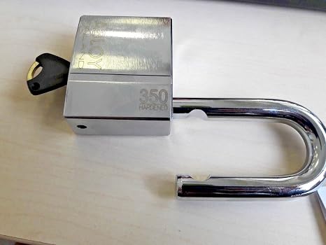 ABLOY PL 350/50 T PROTEC2 Hardened Steel Padlock/with 2 Keys and ID Card