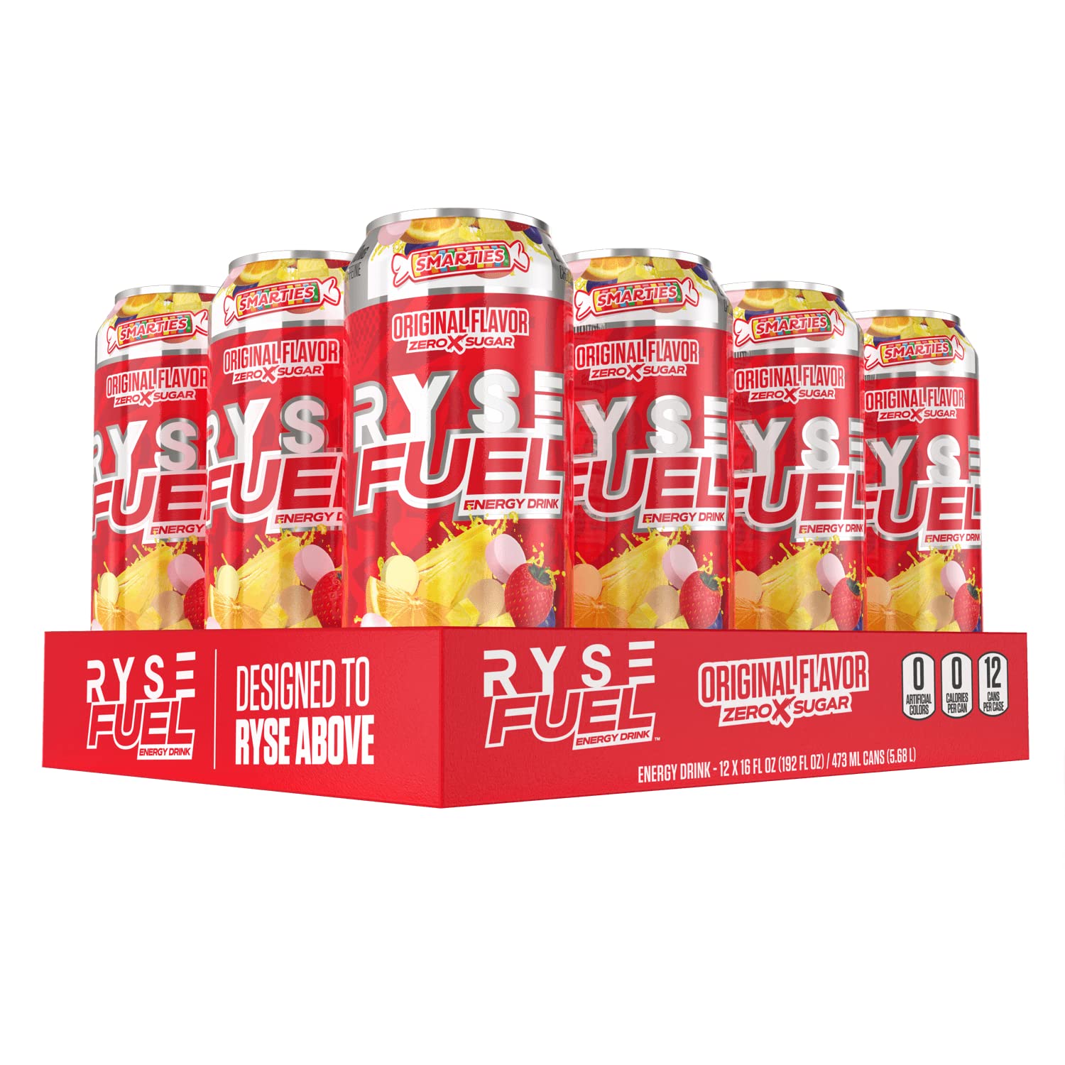 RYSE Fuel Energy Drink On The Go Energy 0 Sugars 0