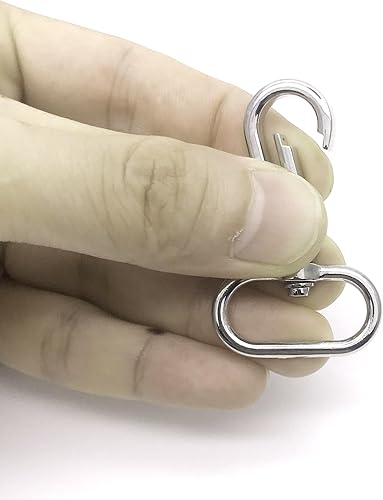 Miniatura 5 de Goyunwell Cierres giratorios de langosta para puerta de empuje, ganchos giratorios de 1 pulgada para hacer bolsos, cierre de langosta, ganchos