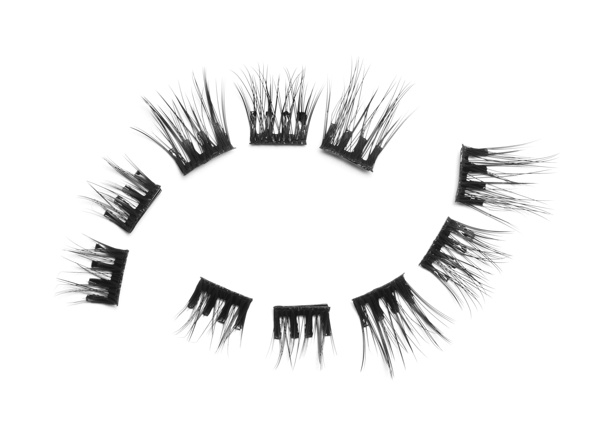 Eylure Pre-Glued Clusters Wispy, Pink - Image 4