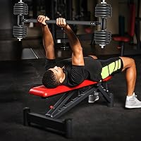 Vista 2 de Kipika Adjustable Dumbbell to Barbell Converter - EZ Curling Bar Adapter - Versatile Weightlifting Equipment for Home Gym