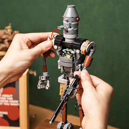 Miniatura 2 de Ideas - Kit de construcción de robot compatible con juegos de Lego para Adutls, figuras de acción coleccionables de Mech para niños de 8 a 14 años