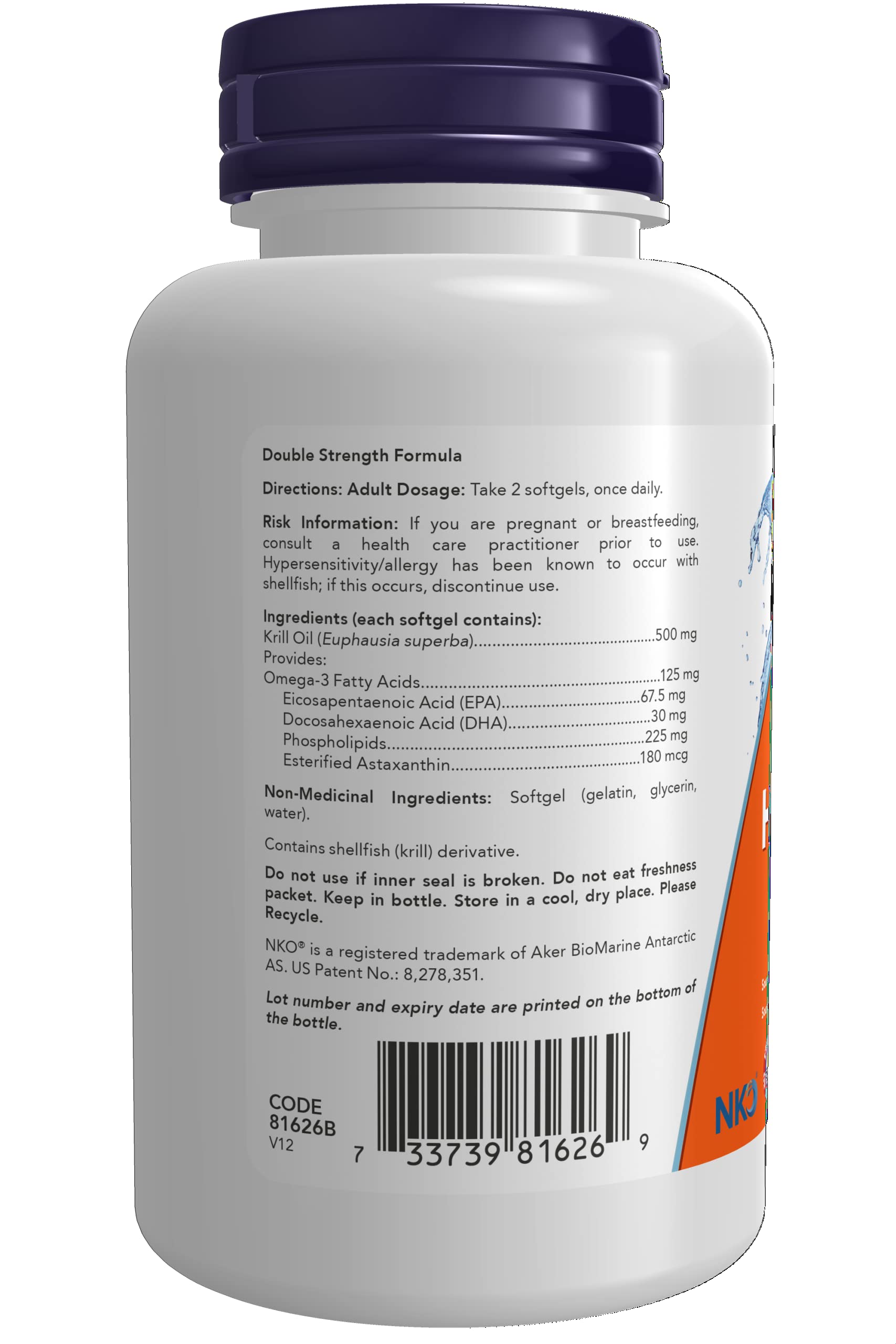 Neptune Krill Oil 500mg 120gel
