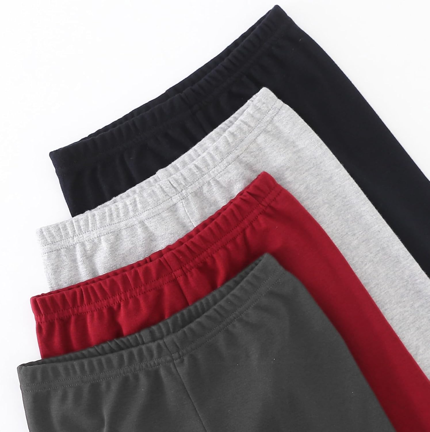 Toddler Boys Cotton Pants, 4-Pack Sweatpants Joggers for 2-6 Years - Image 2