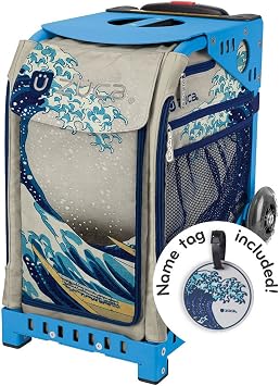 ZUCA "New Sport Insert Bag Great Wave with Sport Frame Blue