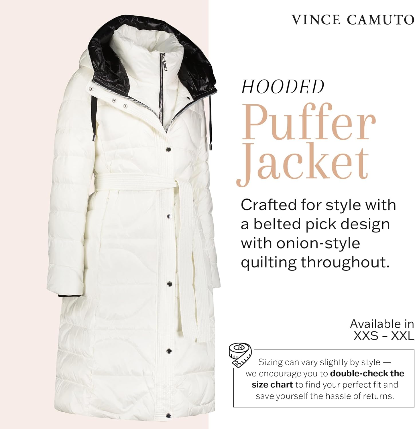 Vince Camuto Long Puffer Coat Women, Long Coat Women Winter, Women's Coats Hooded - Image 3