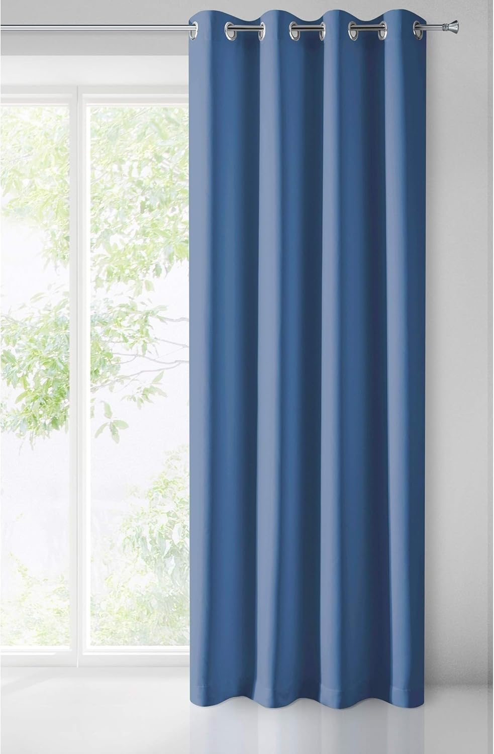 Eurofirany Blackout Light Insulating Blackout Patterned Curtains 8 Eyelets Elegant Smooth Plain Soft Living Room Bedroom Lounge - Image 5