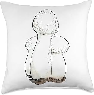 Handkea Excipuliformis Pestle Puffball Fungus Spore Plant Throw Pillow