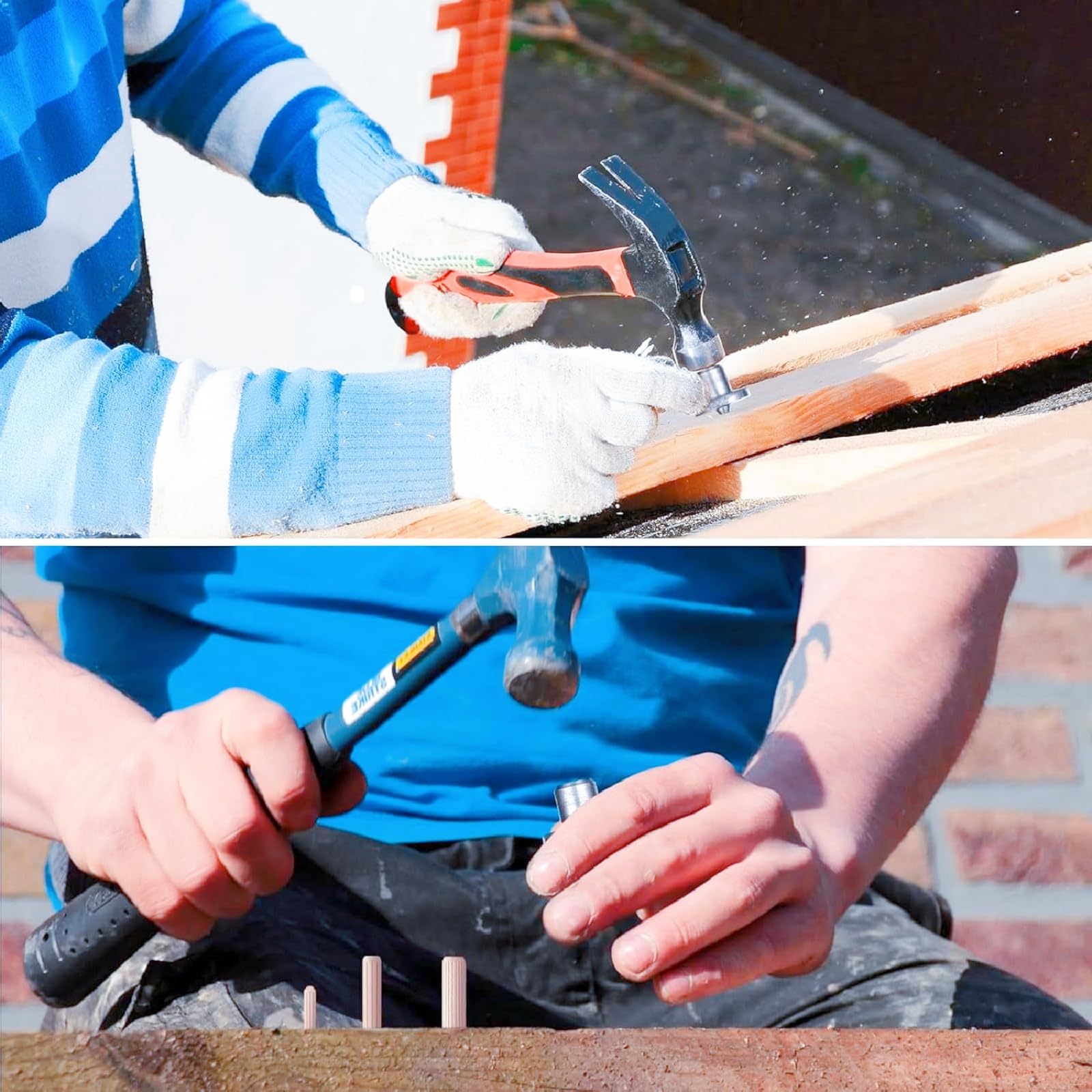 Kit Titebond Tasselli per Lavorazione Legno - Completo con 100 Tasselli e 24 Spine per Assi di Legno - Precisione e Affidabilità per la Falegnameria