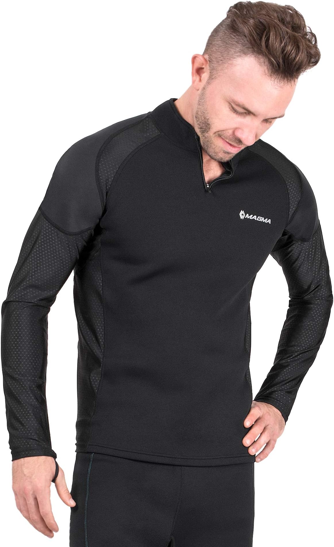 NonZero Gravity Sauna Suit Shirt | Men's Long Sleeve Top | Neoprene Shaper