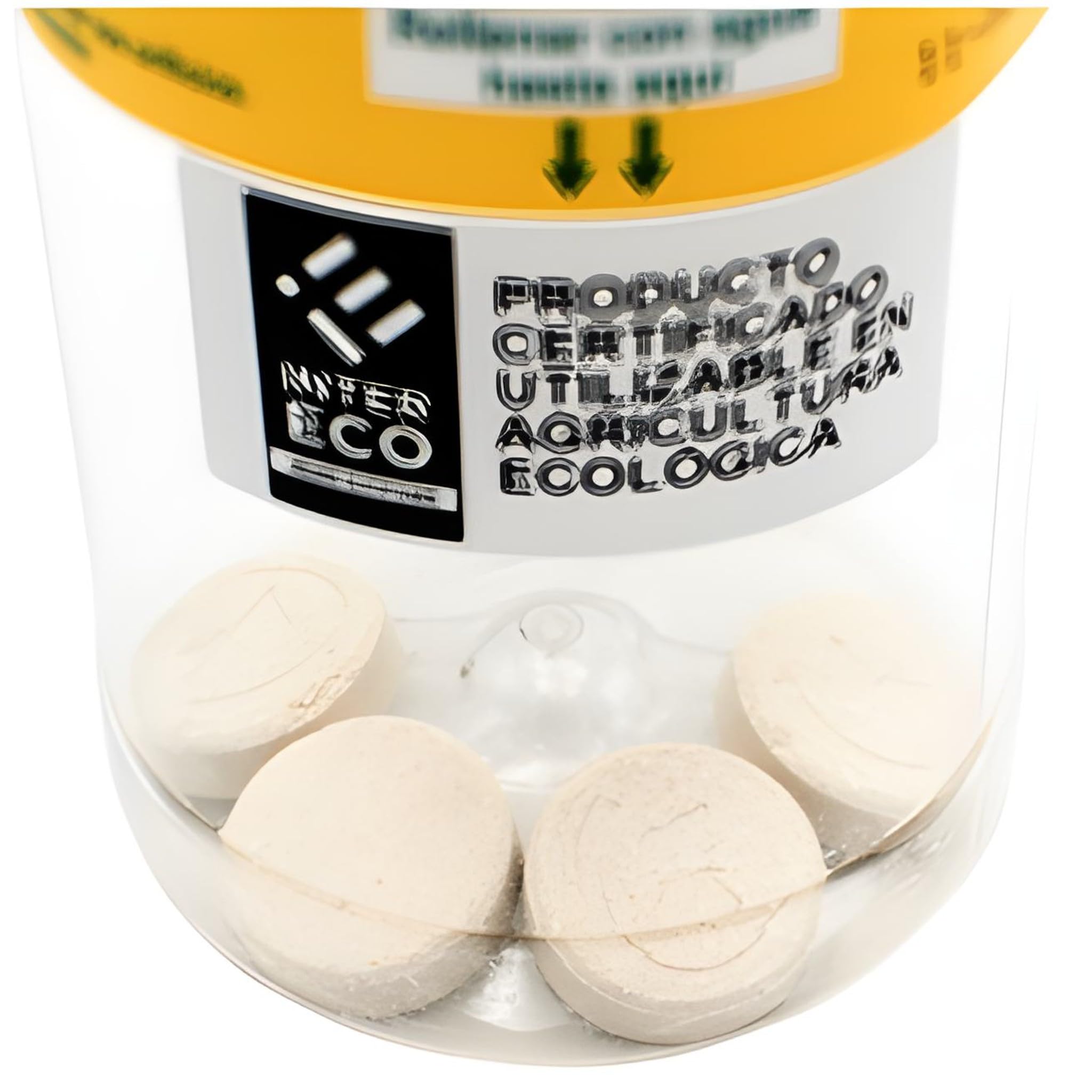 Trampa Anti Plaga Mosca de la Fruta. Atrayente alimenticio en Pastillas para disgregar en Agua, Captura machos y Hembras de Ceratitis capitata (1 KG (200 Pastillas | 2000-4000 m2))