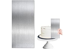 10 Inch Stainless Steel Cake Scraper, Your Baking Buddy for Perfect Frosting Smoothness