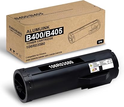 VersaLink B400/B405 Black Toner Cartridge 1-Pack Replacement for Xerox 106R03580 Toner forB400 B400DN B400N B405 B405N B405DN Printer.6000 Page-Yield