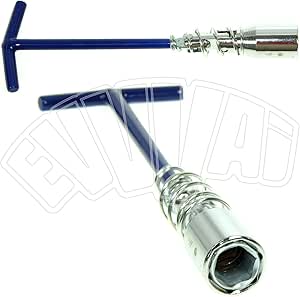 Chiave Candela Snodata 50cm | Diametro 16mm | Per Manutenzione Auto E Emergenze - Foto 3