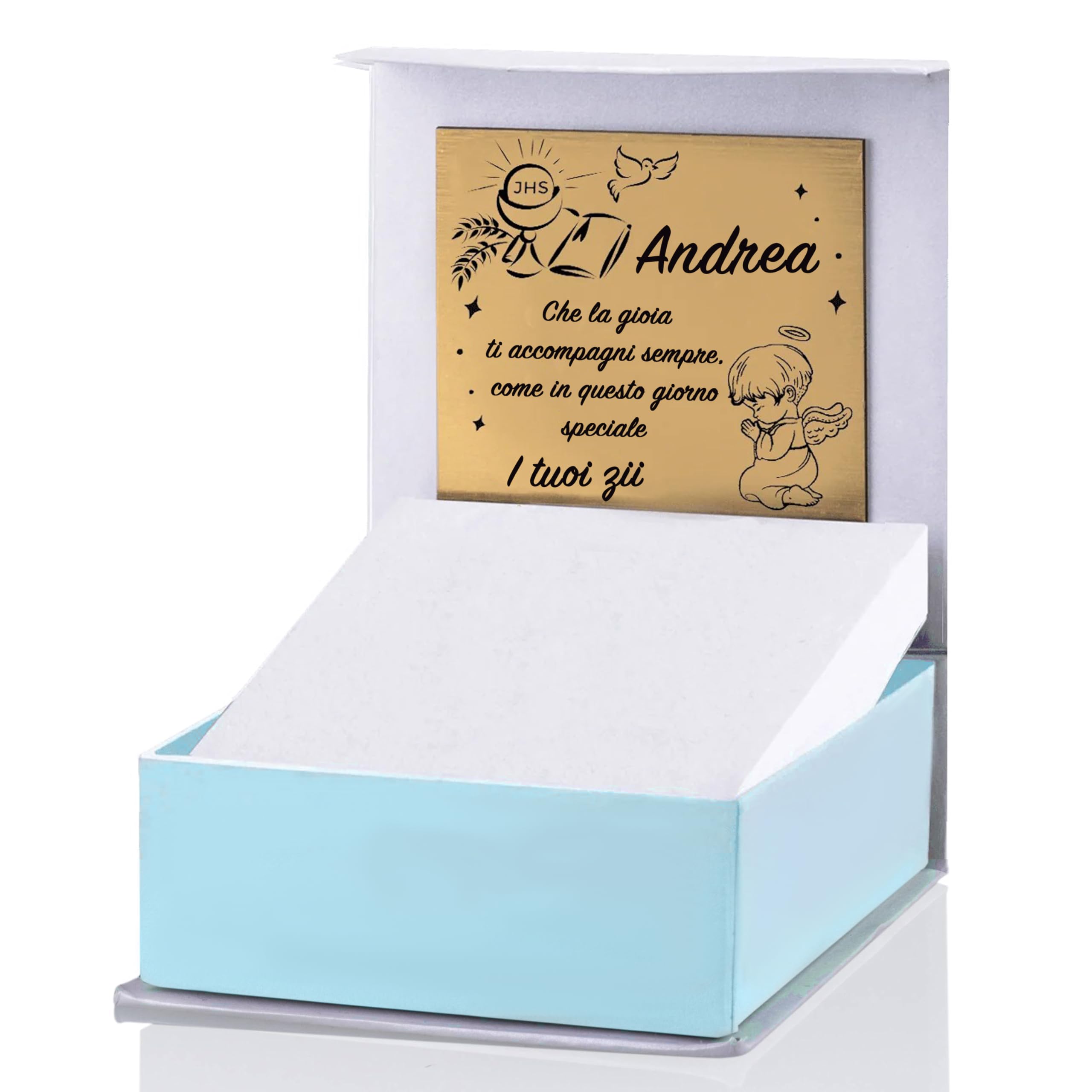 Sakrami Bracelet en argent 925 avec émail pour voiture de bébé Collection enfants + boîte cadeau personnalisée - Bracelet de naissance, de communion ou de baptême