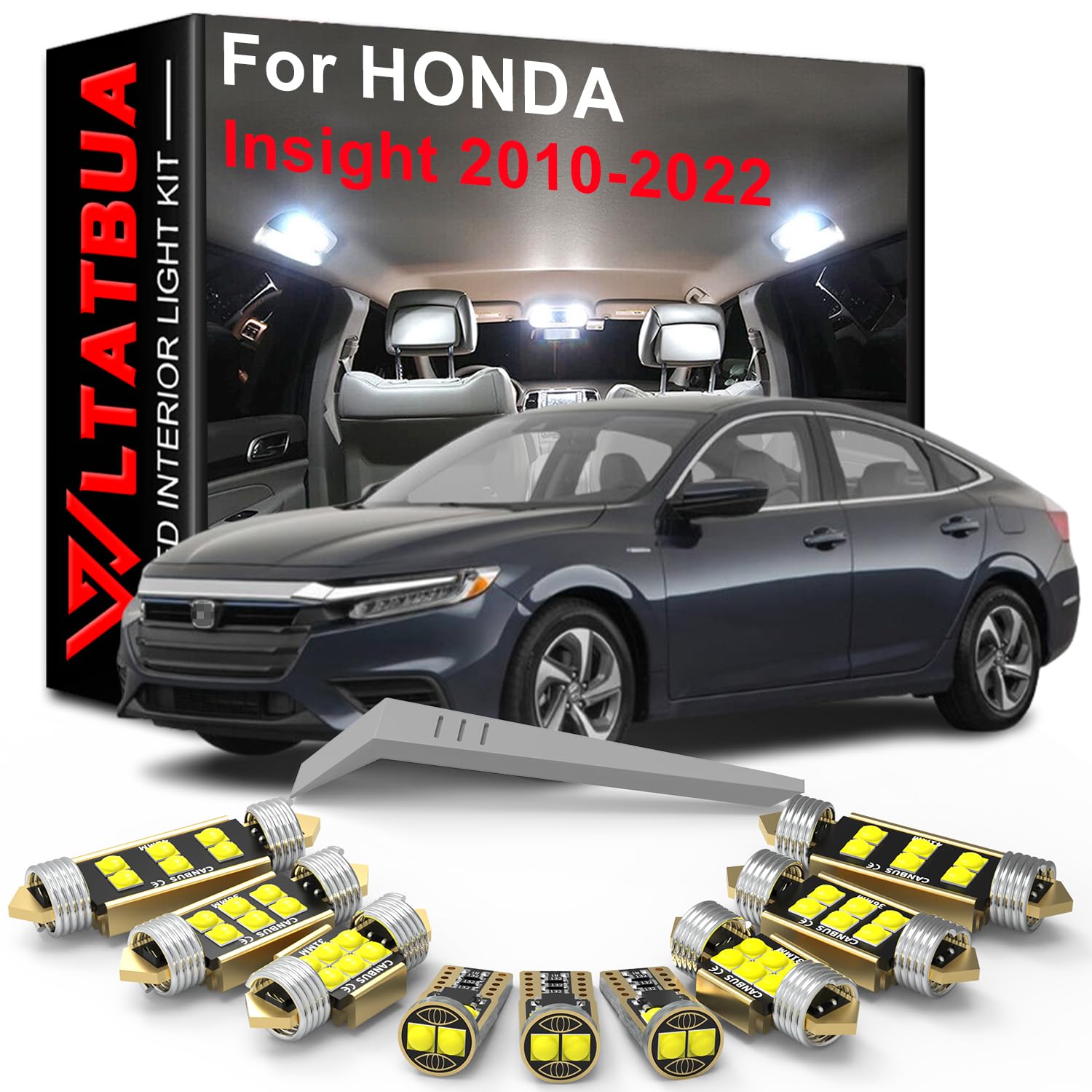 Amazon.com: LED Interior Light Kit Package Replacement for HONDA