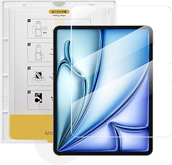 Amazon.co.jp: 「バリ楽Box」NIMASO ガラスフィルム iPad Air 11 M3 第