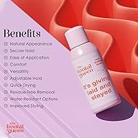 Vista 7 de The Frontal Queen Spray Derretidor de Encaje, Spray Derretidor de Encaje Cenizo para Pelucas de Encaje, Spray Adhesivo de Encaje, Peluca Adhesiva