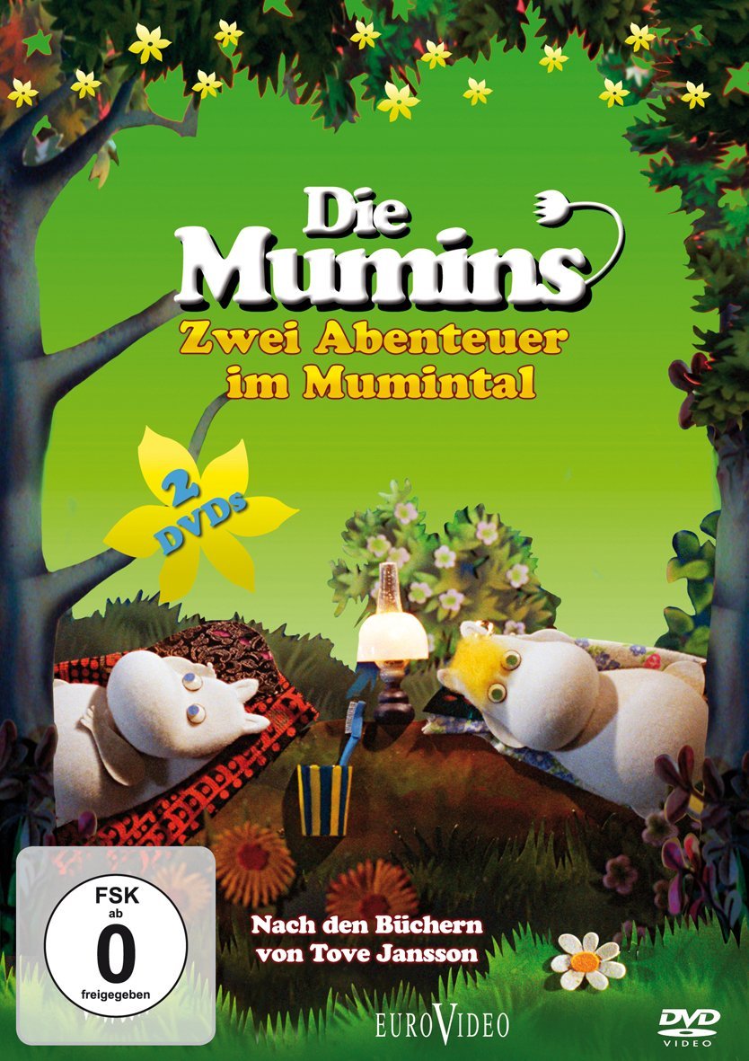 Los Mumin DVD con dos historias animadas para compartir tardes mágicas en familia