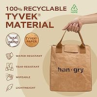 Vista 6 de VonNova Lonchera aislada para mujer con aislamiento premium de 4mm, linda lonchera grande de 7L para la oficina, lonchera pequeña duradera