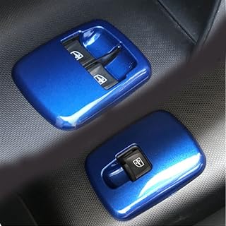 Coche Accesorios Conjunto Completo Interior Azul De Accesorios, Caja De Cambios De Luz De Advertencia De Elfo Modificada para Benz para Smart 453 Fortwo Forfour 2015-2023 (Color : Nero)