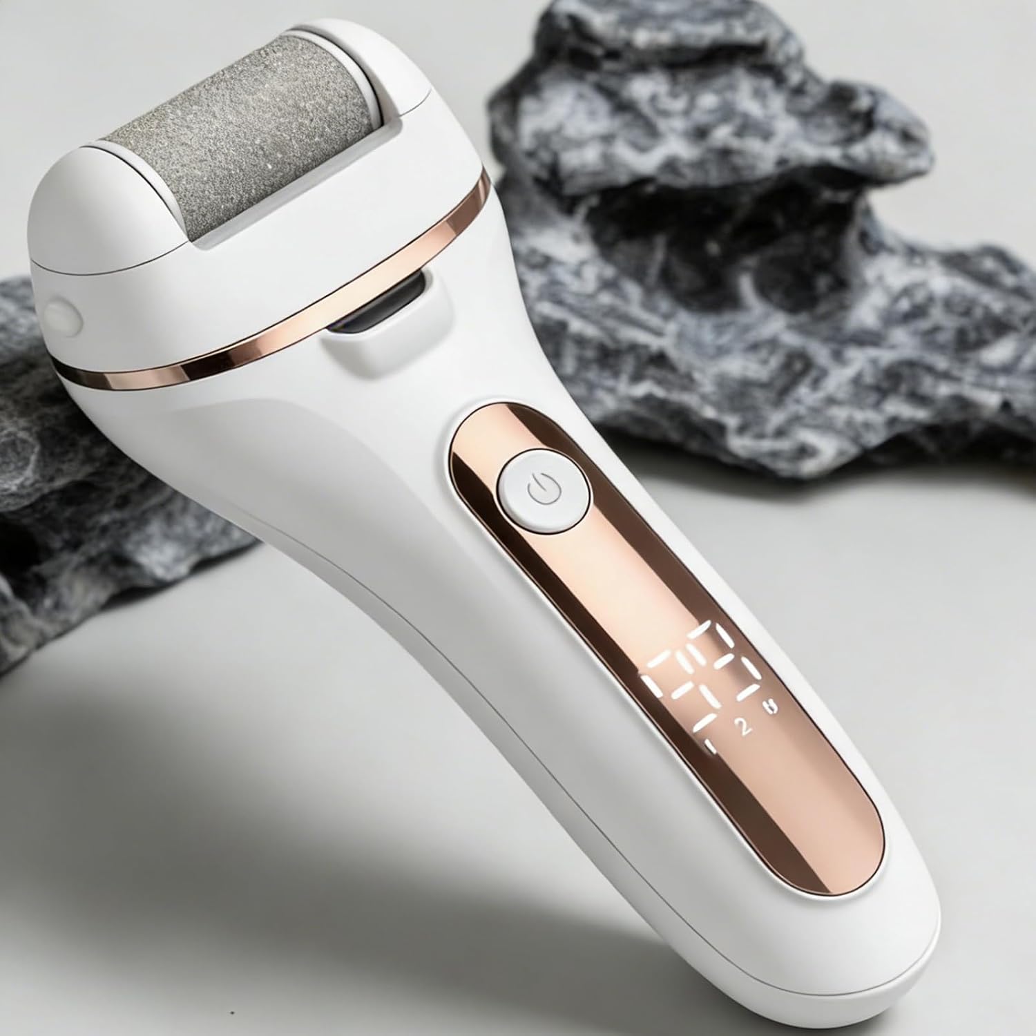 Cordless Callus Shaver with IPX5 Feature and Lightweight Body for Easy Handling and Handheld Pedicure Tool