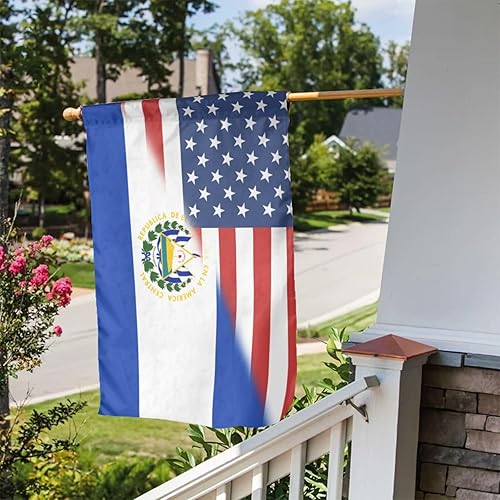 Miniatura 10 de Bandera de país de Estonia, bandera de jardín americano, 12 x 18 pulgadas, pancartas verticales de doble cara para decoración del hogar, granja,