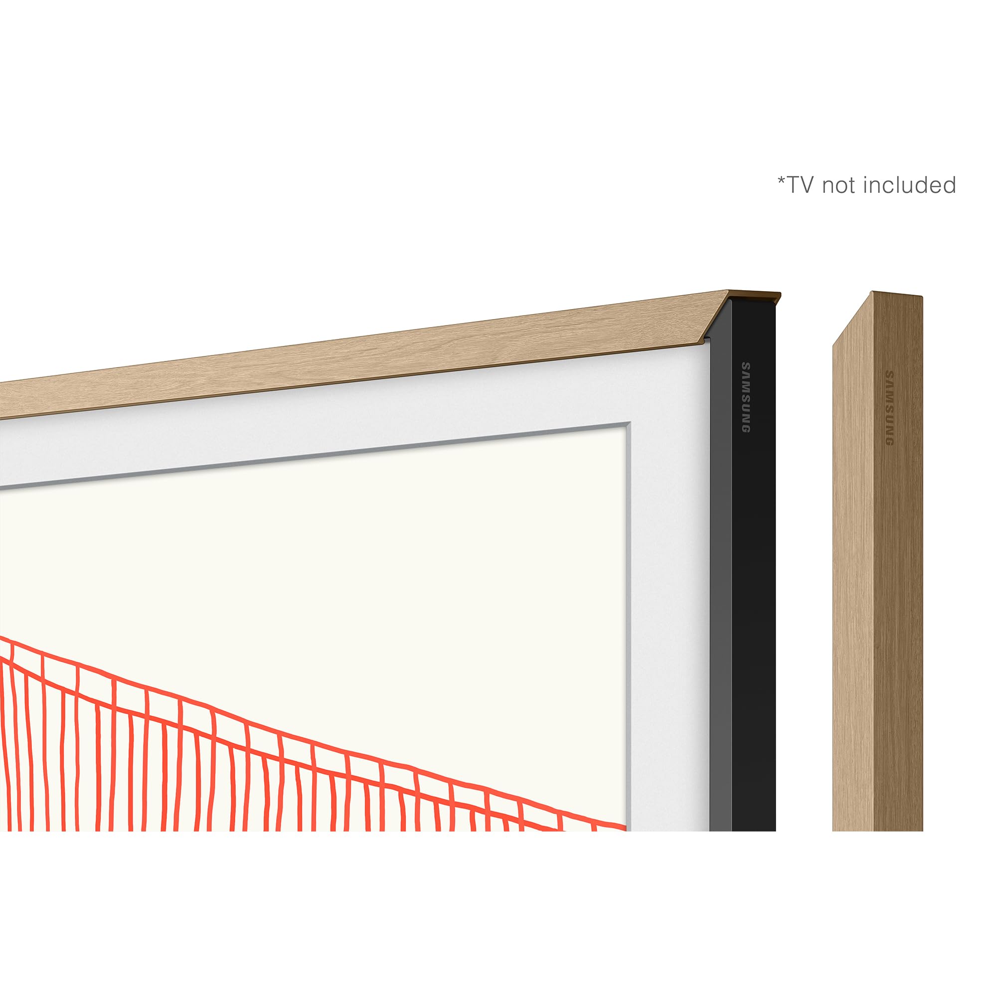 SAMSUNG Frame 2021 Wechselrahmen 55" teak | VG-SCFA55TKBXC