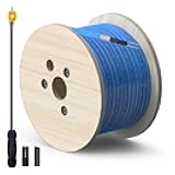 YeloDeer 300FT Cut-to-Length Heat Tape for Water Pipes – Professional Bulk Roll, Self-Regulating (-40°F), with Wire Splitter & End Cap, For Mobile Homes, Electricians and Installers